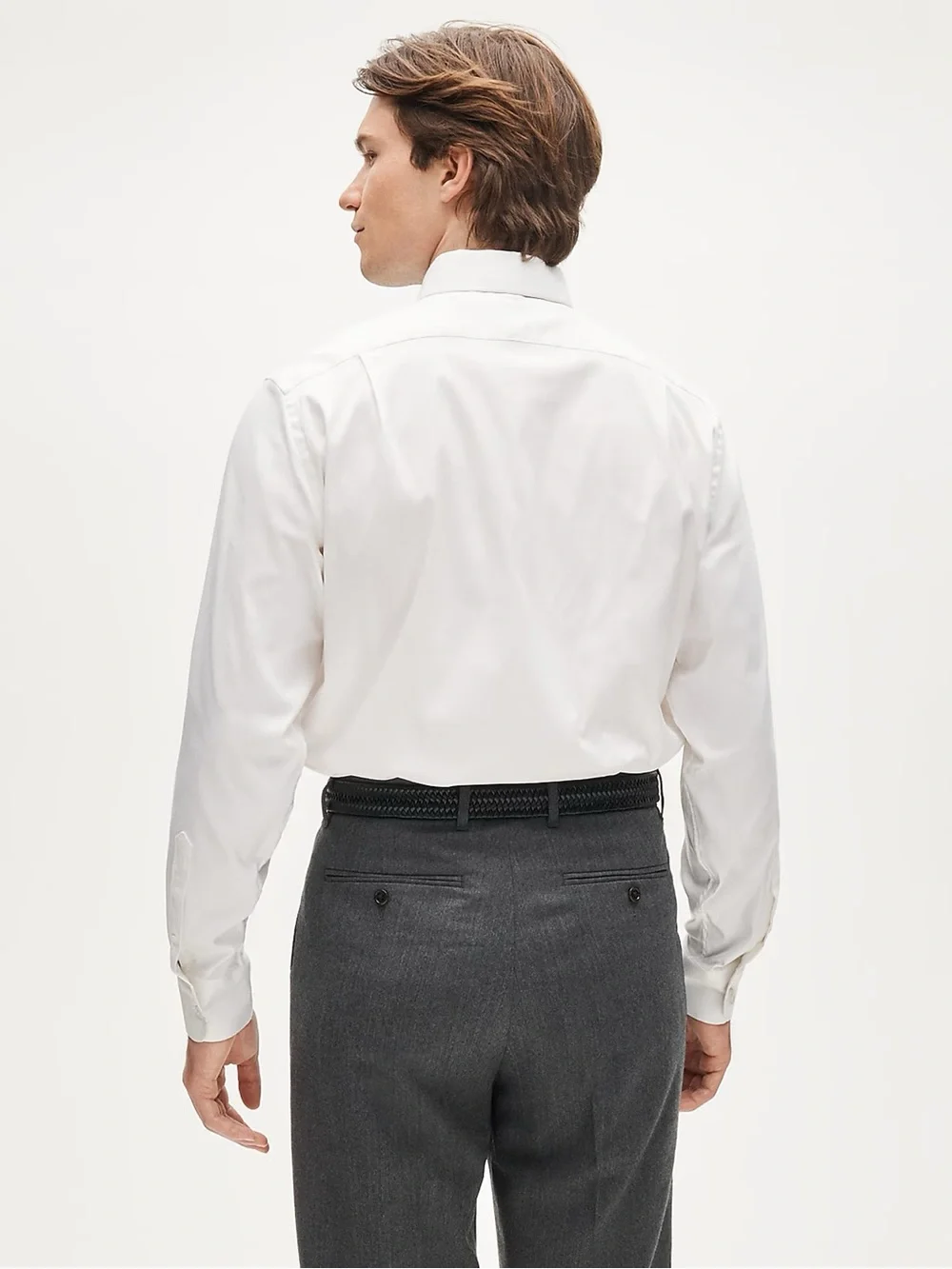 J. CREW Classic Fit Bowery performance stretch dress shirt Size S NWT $98 BX291